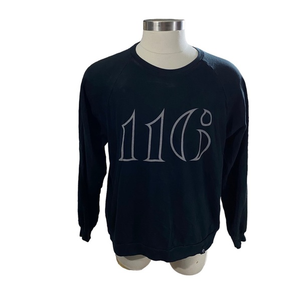 116 x Ugmonk Reach Records Black Sweatshirt Sz XL Christian Hip Hop Romans 1:16 - Picture 4 of 12